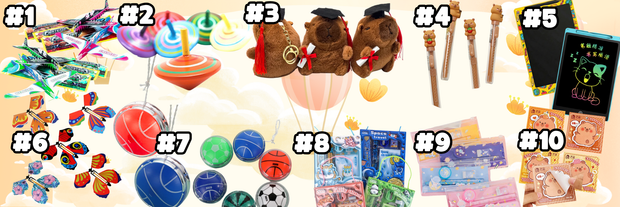 Banner image for: <h2>Top 10 Bestselling Children's Gifts</h2>