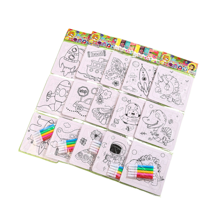 DIY Colouring Puzzle Set