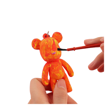 DIY Bear Keychain Paint Set