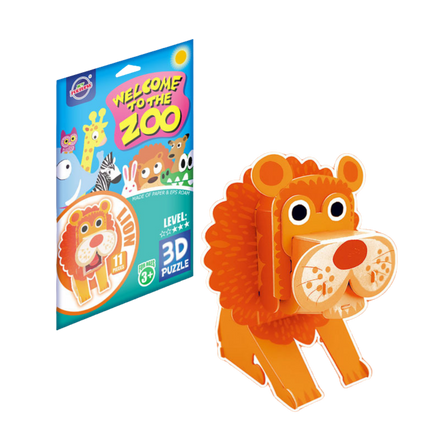 3D Animal Puzzle Kit