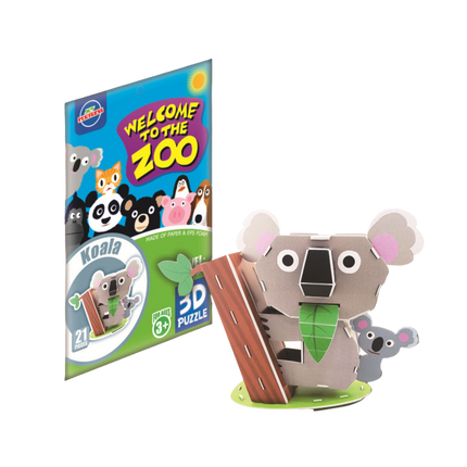3D Animal Puzzle Kit