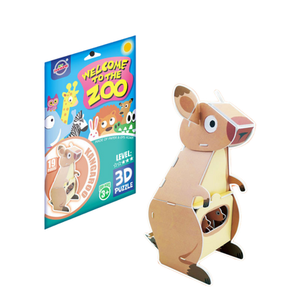 3D Animal Puzzle Kit