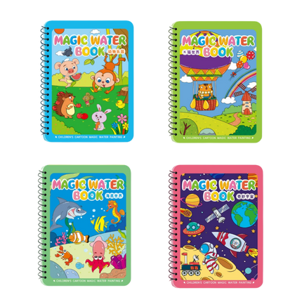 Reusable Magic Water Coloring Book