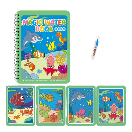 Reusable Magic Water Coloring Book