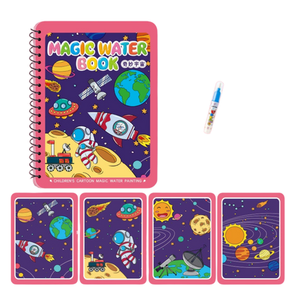 Reusable Magic Water Coloring Book