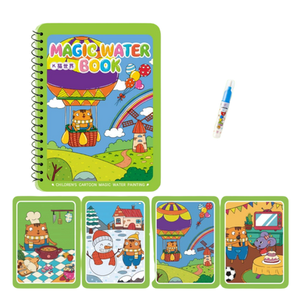 Reusable Magic Water Coloring Book
