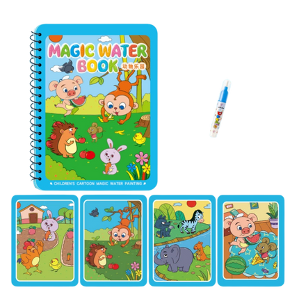 Reusable Magic Water Coloring Book