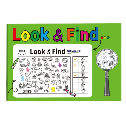 Spot the Difference Colouring Book