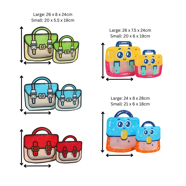 Backpack Goodie Bag Zip Case
