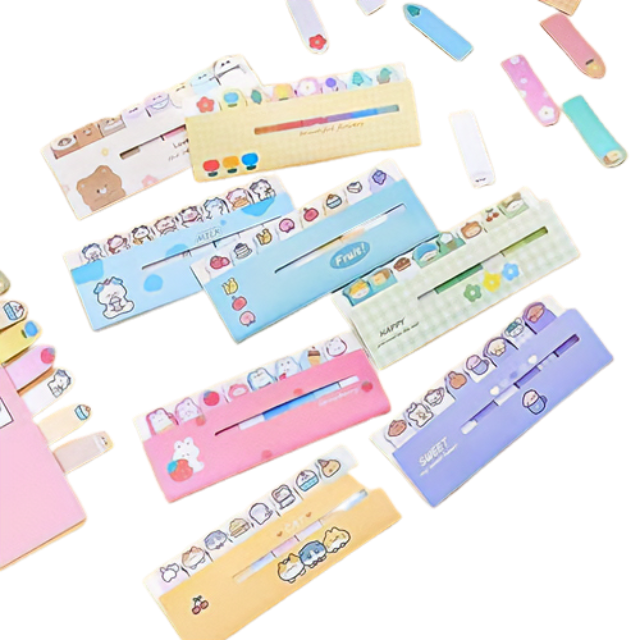 Pastel Cartoon Sticky Tab