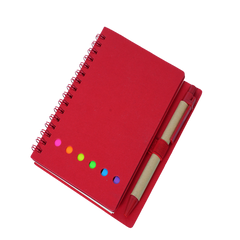 Sticky Notes Coil Notepad w/ Pen (Deliver in 4-6 weeks)