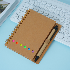 Sticky Notes Coil Notepad w/ Pen (Deliver in 4-6 weeks)