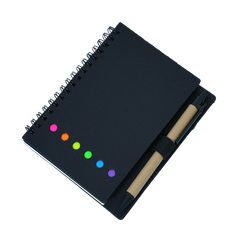 Sticky Notes Coil Notepad w/ Pen (Deliver in 4-6 weeks)