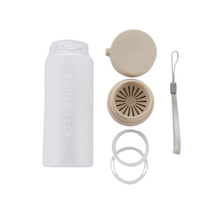 Portable Water Bottle with Strainer (Deliver in 4-6 weeks)