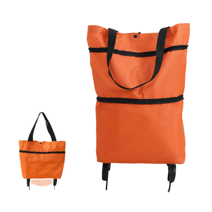 Retractable Trolley Shopping Bag (Deliver In 4-6 weeks)