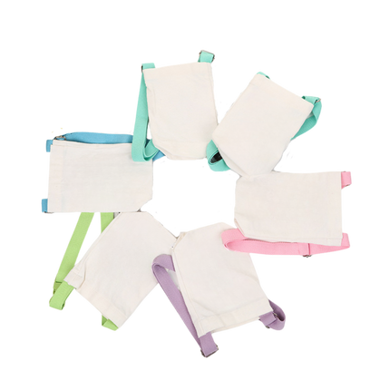 Canvas Water Bottle Sling Bag