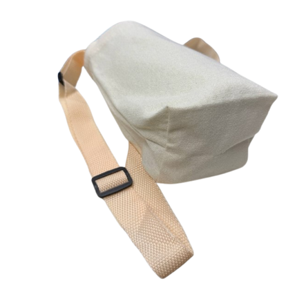 Canvas Water Bottle Holder Sling Bag