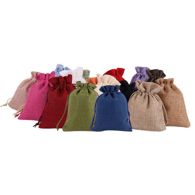 Jute Drawstring Bag (Deliver in 4-6 weeks)