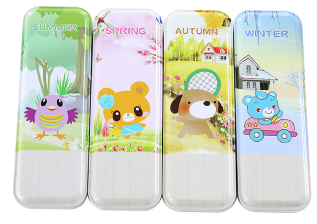 4 Seasons Metal Case Stationery Set