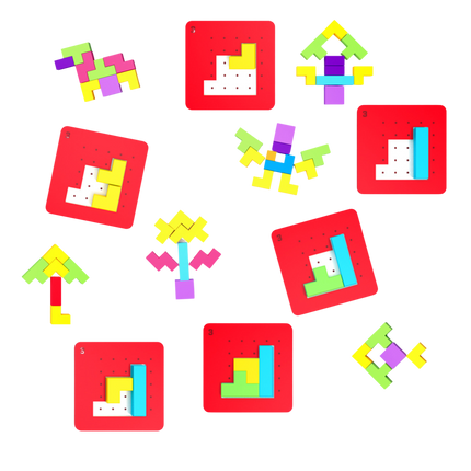 Speed Block Tetris Puzzle