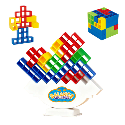 Tetris Block Balance Tower