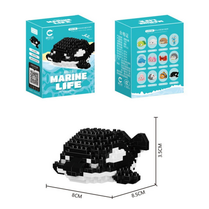 Sea Animal Building Nano Block