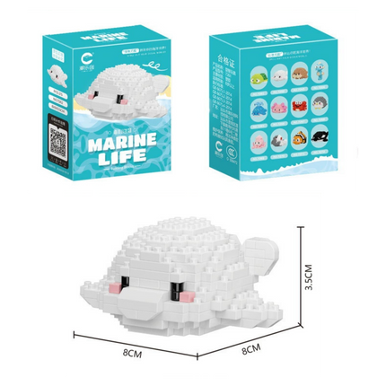 Sea Animal Building Nano Block