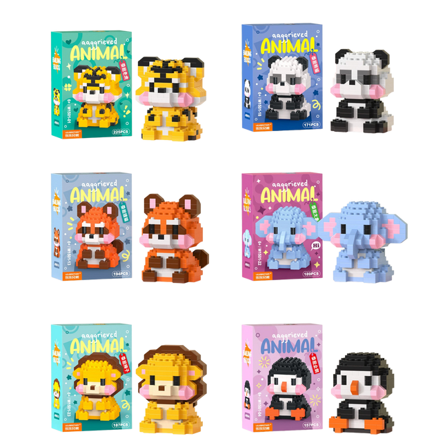 Cute Animal Building Nano Block