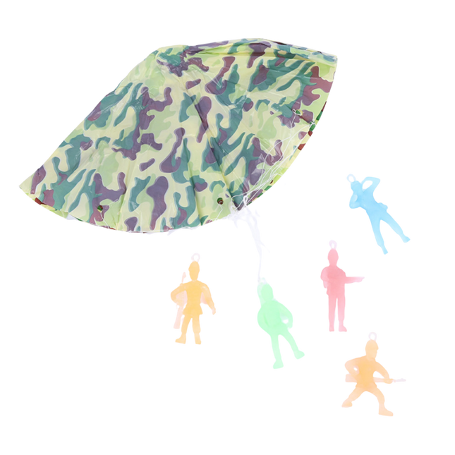 Glow in the Dark Parachute Soldier Toy