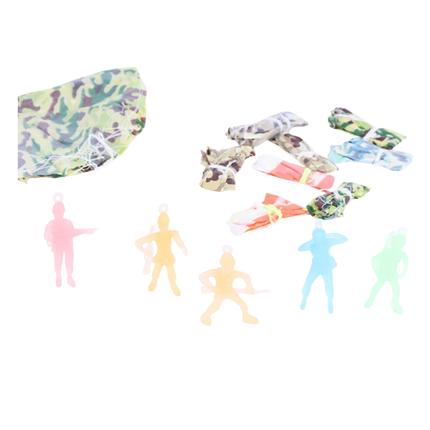 Glow in the Dark Parachute Soldier Toy