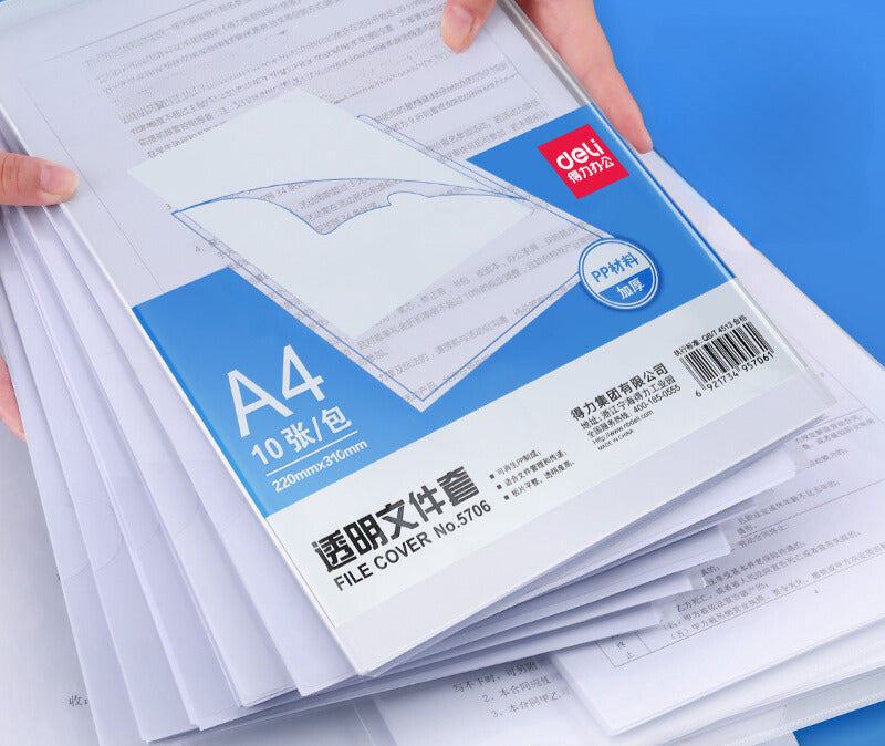 Translucent A4 L-Folder (pack of 10)