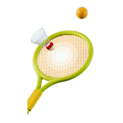 Badminton & Tennis Racket Set (Deliver in 4-6 weeks)
