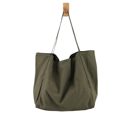Simple Canvas Shoulder Bag (Deliver in 4-6 weeks)