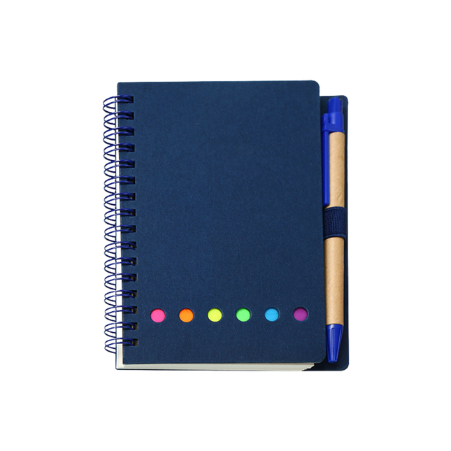 Sticky Notes Coil Notepad w/ Pen (Deliver in 4-6 weeks)