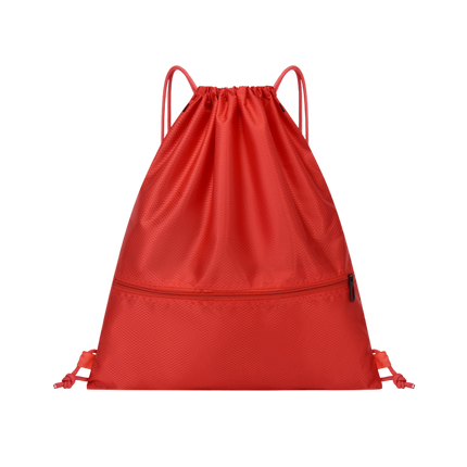 Sports Drawstring Bag w/ Zipper (Deliver in 4-6 weeks)