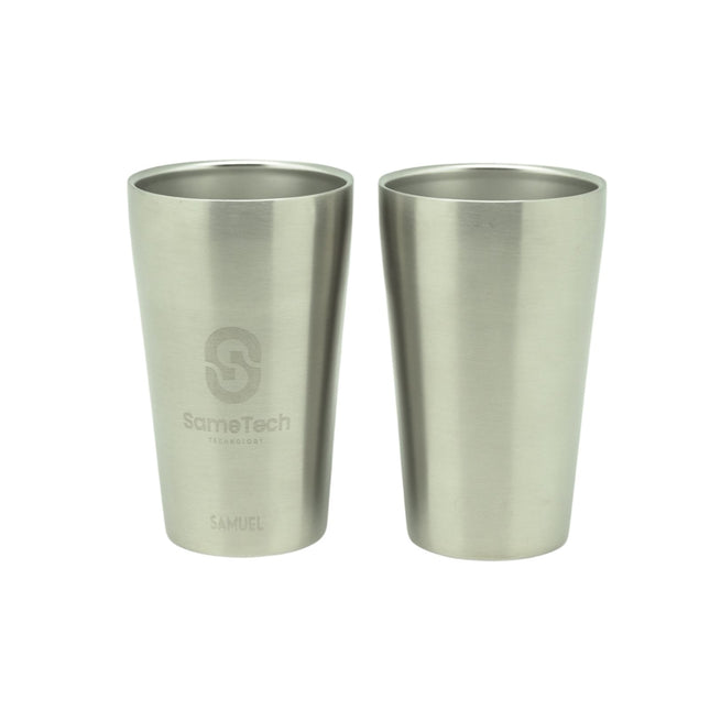 Double Wall Stainless Steel Cup - 350ml (Name Printing)