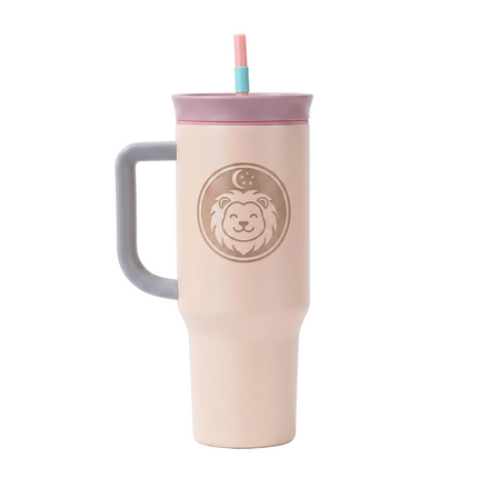 1.2L Stainless Steel Vacuum Insulated Tumbler with Straw