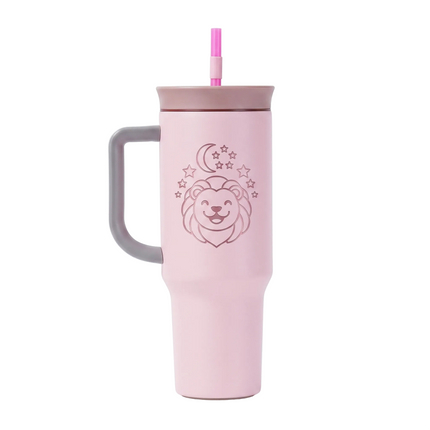 1.2L Stainless Steel Vacuum Insulated Tumbler with Straw