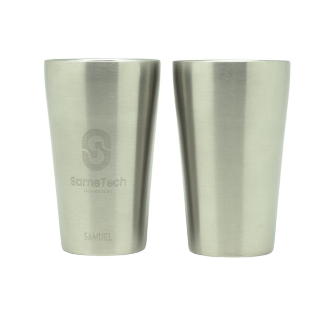 Double Wall Stainless Steel Cup - 350ml (Name Printing)