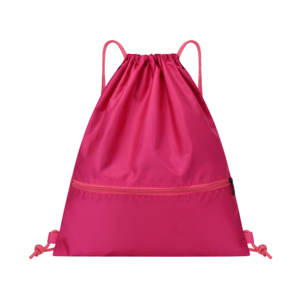 Sports Drawstring Bag w/ Zipper (Deliver in 4-6 weeks)