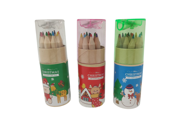 Christmas Theme Color Pencils