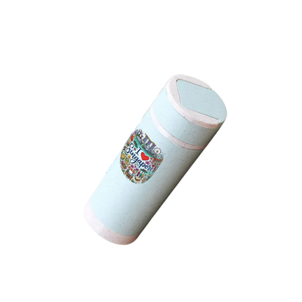 Singapore Themed Double Wall Wheat Fibre Bottle