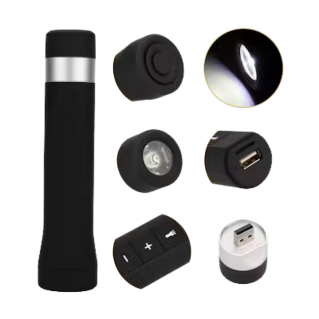 5-in-1 Rechargeable Torch Light (Deliver in 4-6 weeks)