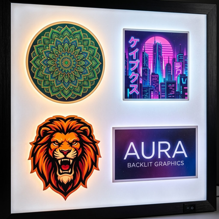 Backlit Stickers