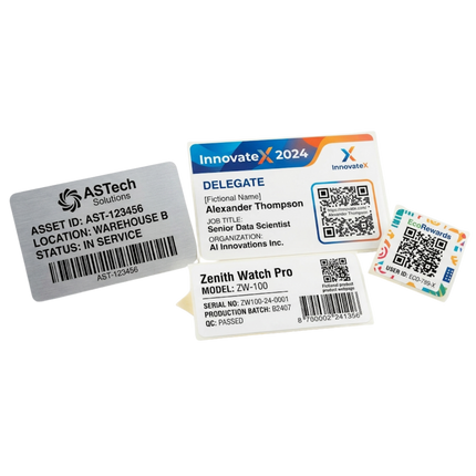 Barcode / QR / Variable-Data Labels