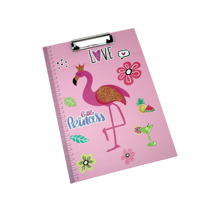 Flamingo Pattern Clipboard
