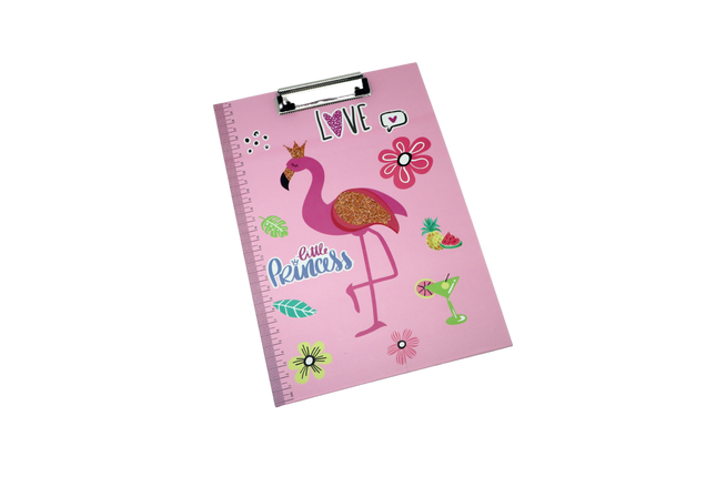 Flamingo Pattern Clipboard