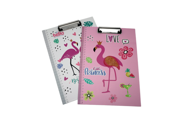Flamingo Pattern Clipboard