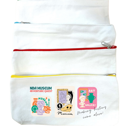 Premium Canvas Fabric Pencil Case