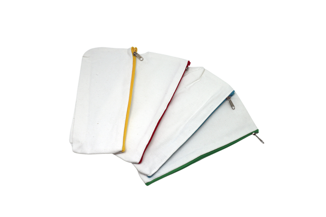 Premium Canvas Fabric Pencil Case